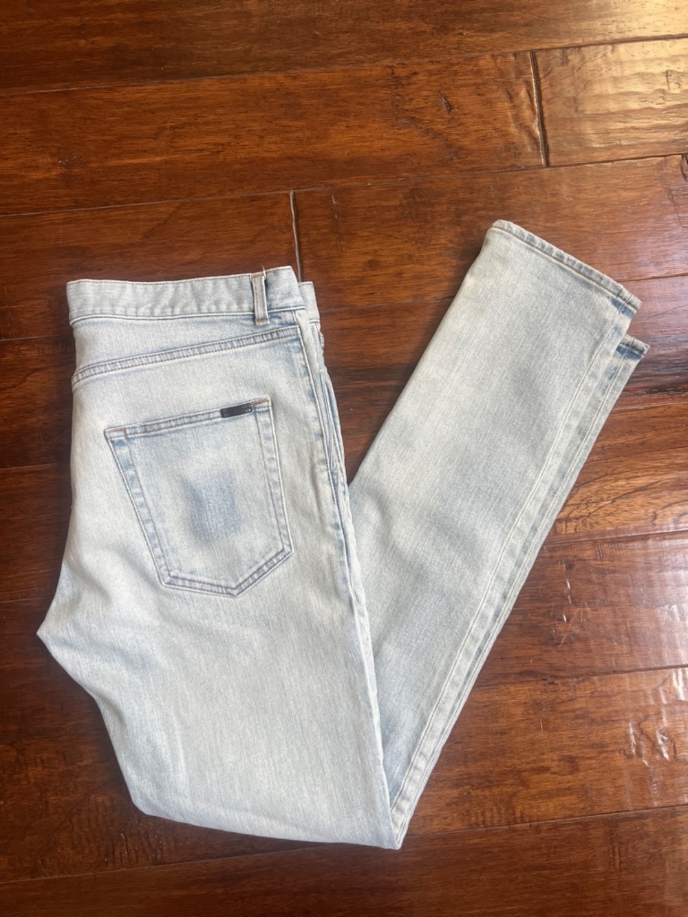 Saint Laurent Light Blue Slim Men’s Jeans